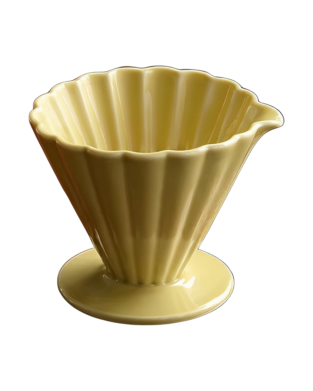 The Cafec flower dripper, cut out.