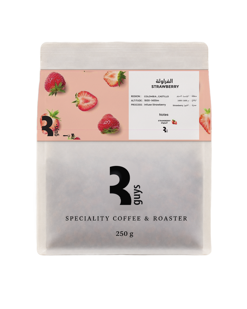 Colombia Strawberry, a 250g bag.